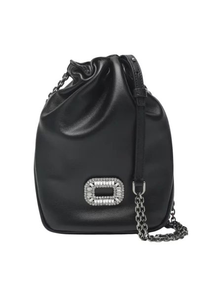 Torebka Roger Vivier skórzana czarna
