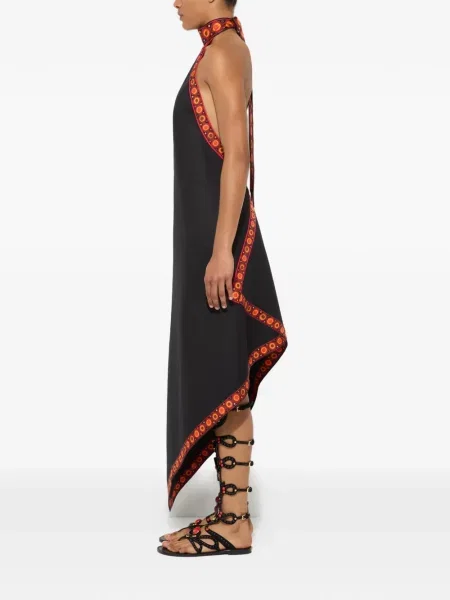 Rochie Pucci cu gât halter negru