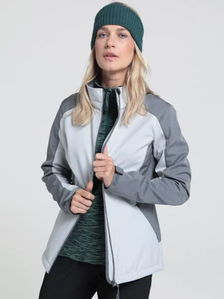 Holland miękka kurtka z materiału pochodzącego z recyklingu Grey