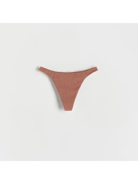 Reserved Dół od bikini brązowy
