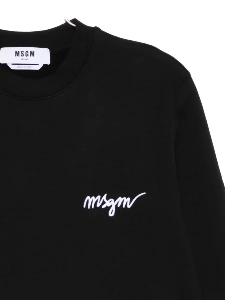 Hanorac Msgm cu broderie negru