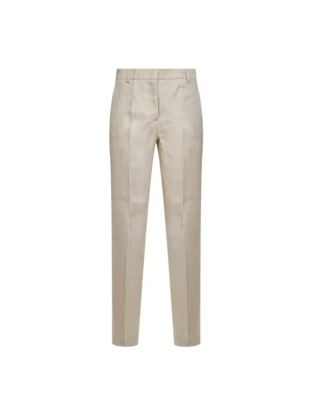 Spodnie Weekend Max Mara beżowe