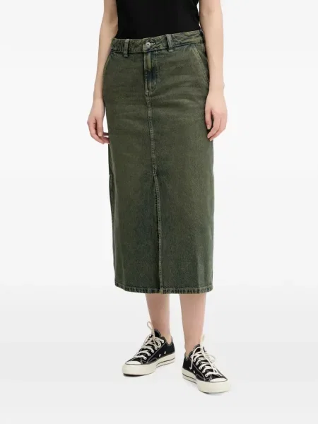 Fustă din denim Dickies verde