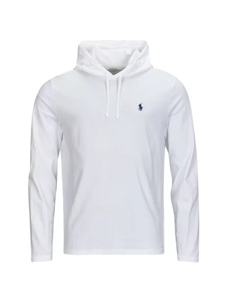 Polo majica Polo Ralph Lauren z dolgimi rokavi bela