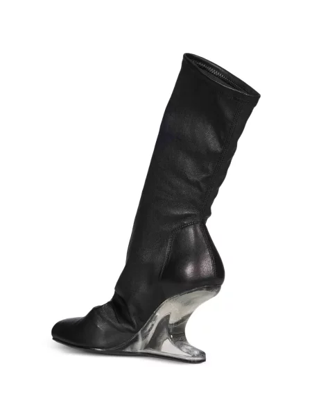 Členkové topánky Rick Owens Lilies čierna