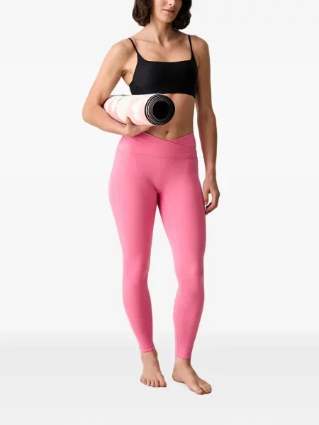 Leggings Adidas cu imagine roz