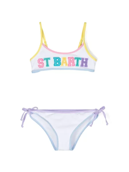 Bikini dziecięce Mc2 Saint Barth białe