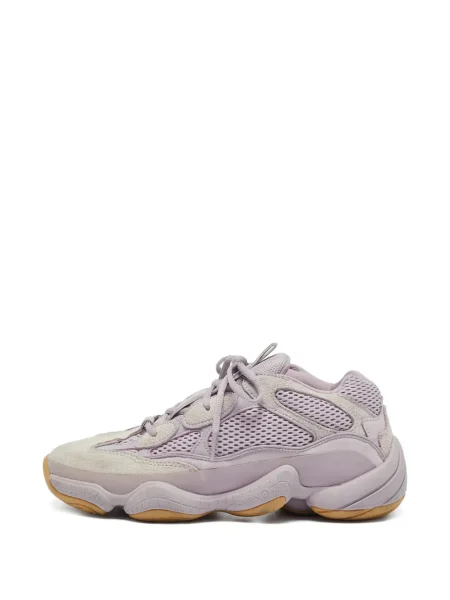 Sneakerși Adidas Yeezy cu șireturi din dantelă violet