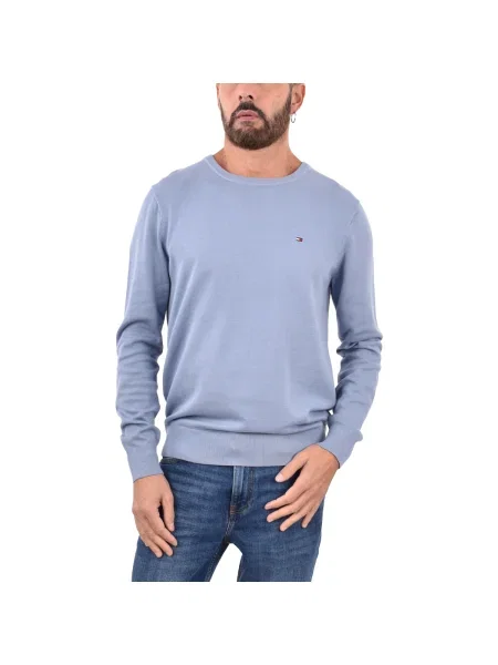 Pulover Tommy Hilfiger albastru