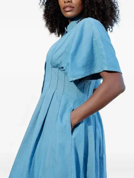 Rochie din denim Soeur Et Frères albastru