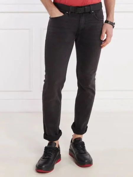 Hugo Blue Farmer Zane | Extra slim fit fekete