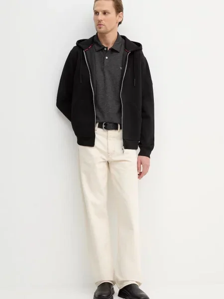 Guess polo HEATHER szare
