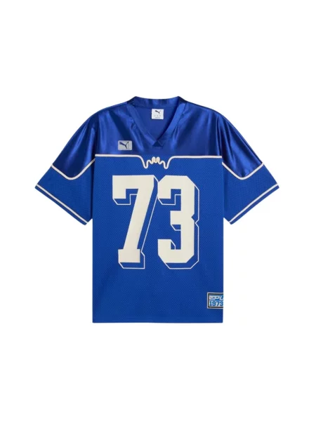 Puma T-Shirt Dress Code Football niebieski