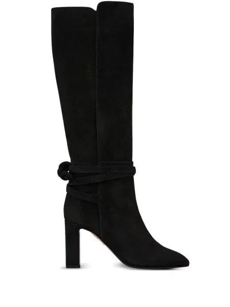 Botine Aquazzura cu funde cu legături
