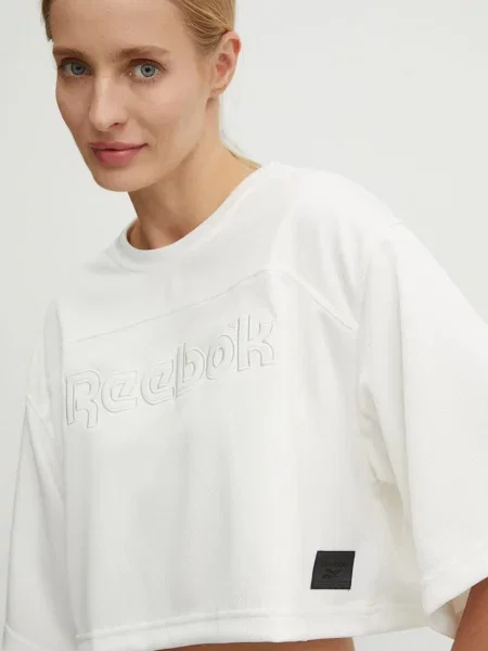 Тениска Reebok Classic бежово