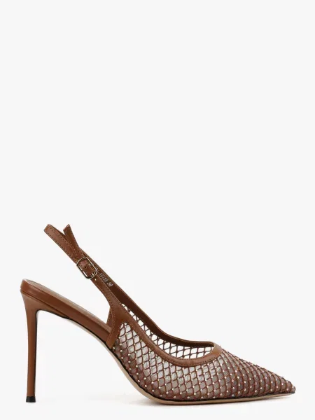 Туфлі на LeBERDES тауп текстиль