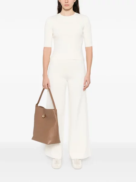 Pantaloni Max Mara din dantelă
