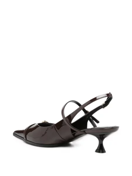 Pantofi cu toc Gioseppo cu cataramă slingback maro