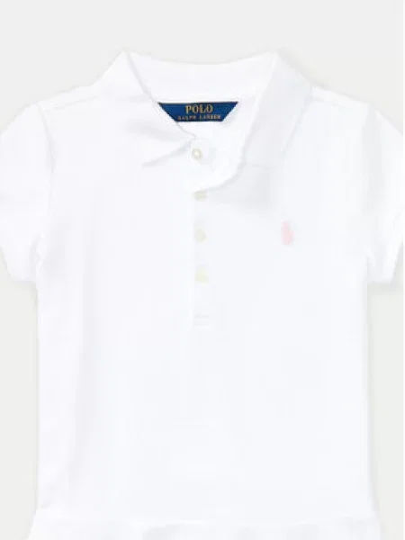 Každodenní šaty Polo Ralph Lauren bílé