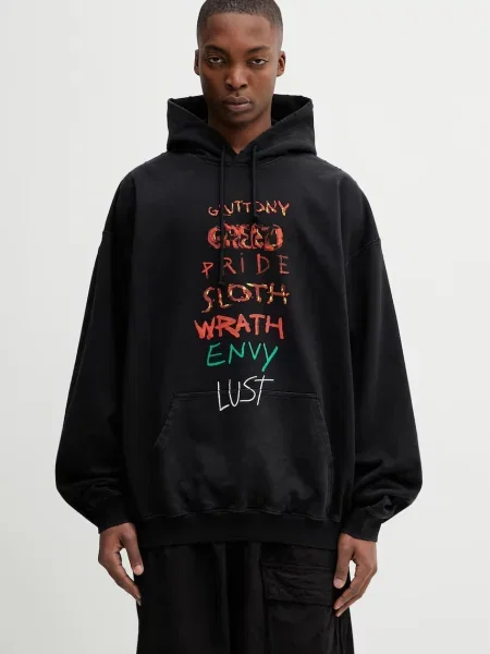 VETEMENTS bluza 7 Sins czarna