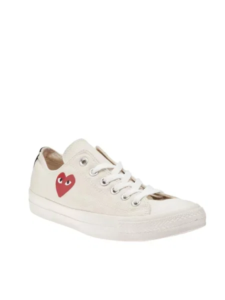 Sneakersy Comme Des Garcons Play beżowe