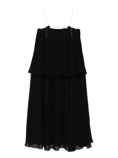 Rochie maxi Chloé de costum negru
