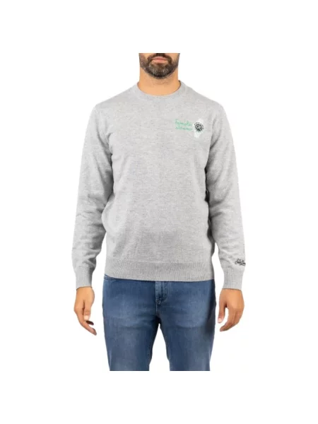 Sweter Saint Barth wełniany szary