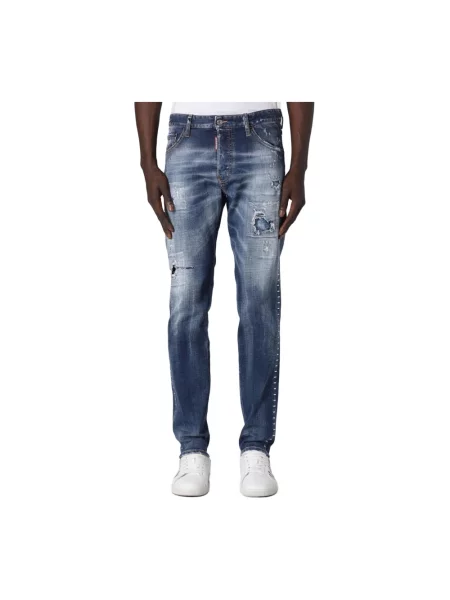 Jeansy Dsquared2 niebieskie