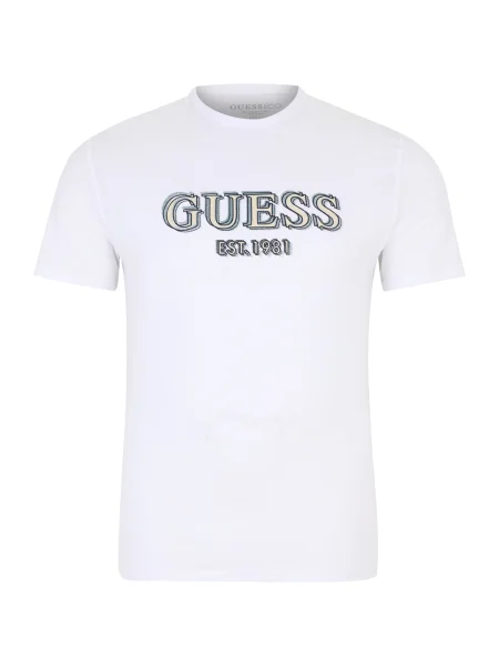 Guess Tricou alb