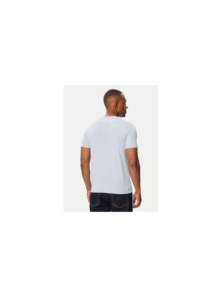 Tommy Jeans Majica Jaspe Svetlo Slim Fit modra
