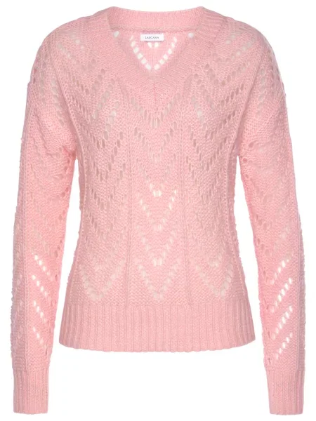 VIVANCE Pulover pal roz