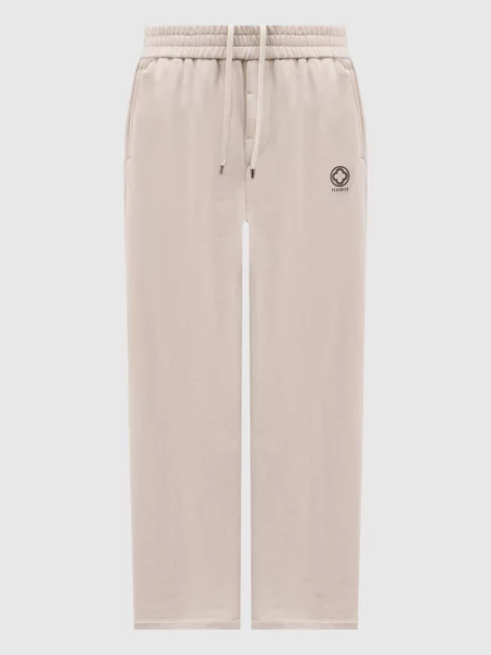 Спортивні штани з логотипом Peserico бежеві