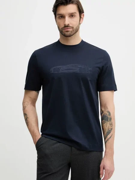 BOSS tricou din C-Taut negru