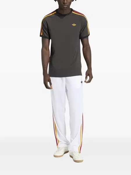 Pantaloni scurți Adidas alergare cu autograf evazate albastru
