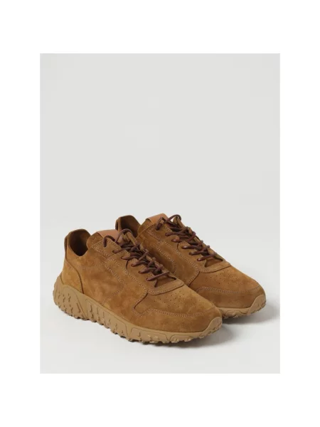 Sneakersy Buttero skórzane brązowe