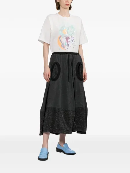 Tricou Tsumori Chisato cu paiete alb