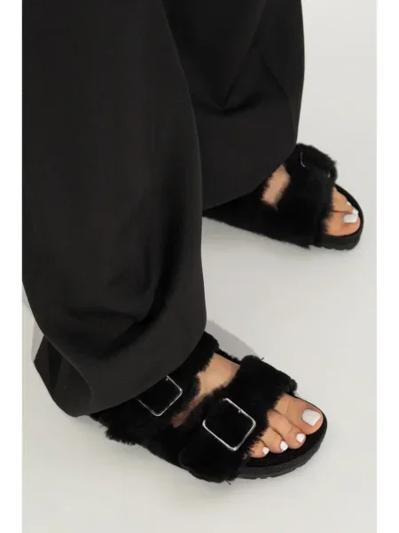 Papuci Birkenstock negru