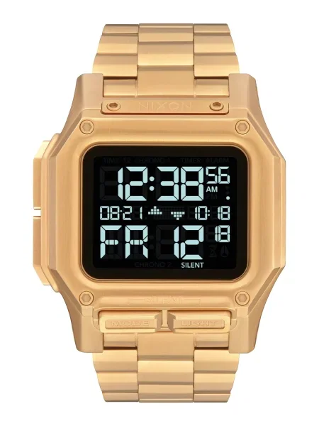 Nixon Digitálne hodinky Regulus SS' zlatá
