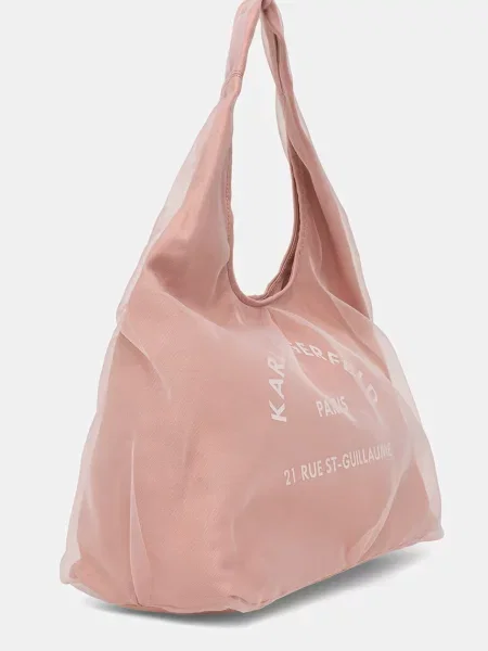Geanta hobo Karl Lagerfeld roz