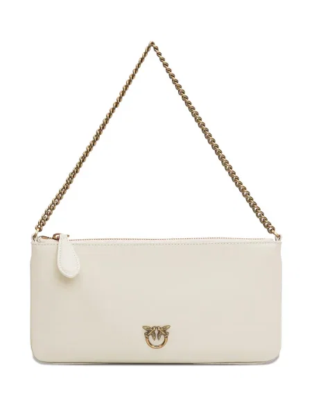 Geantă cu mânere cu lanț Pinko cu autograf