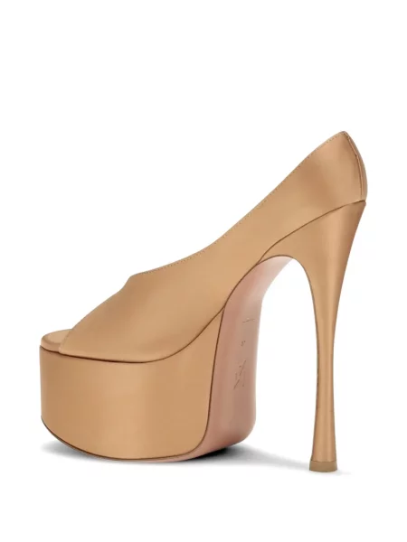 Pantofi cu toc Amina Muaddi din satin