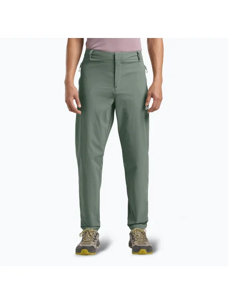 Pantaloni de trekking pentru bărbați Jack Wolfskin Hikeout slate green verde