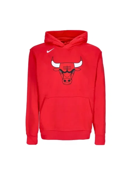 Bluza z kapturem Nike polarowa z kapturem czerwona