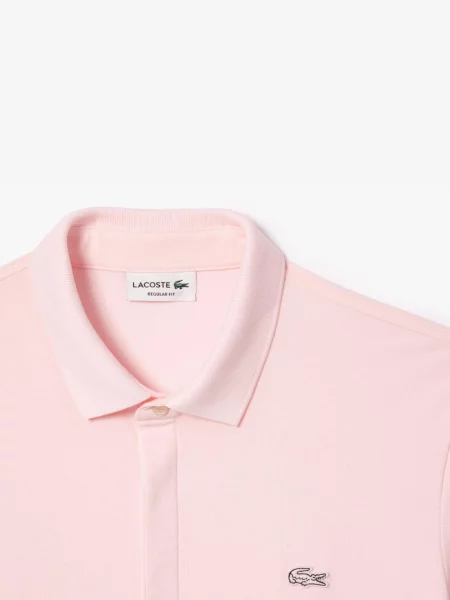 Поло Lacoste розовое