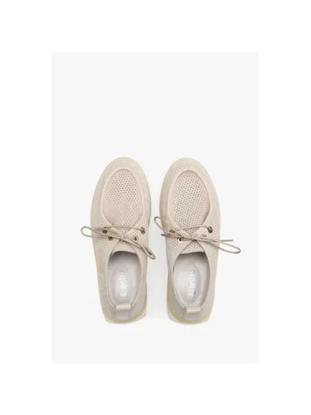 Мокасины Estro бежевые