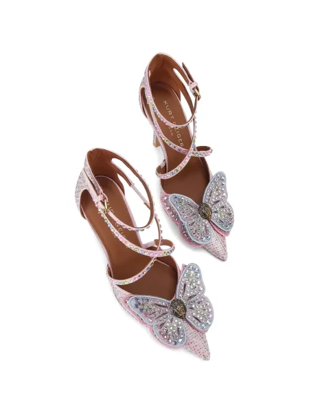 Pantofi cu toc Kurt Geiger London roz