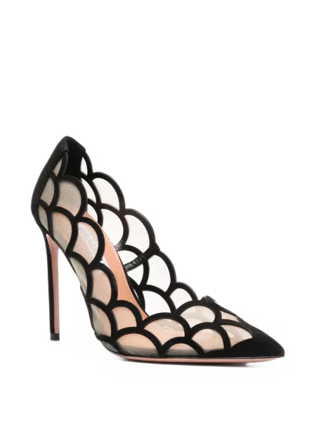 Pantofi cu toc Aquazzura negru