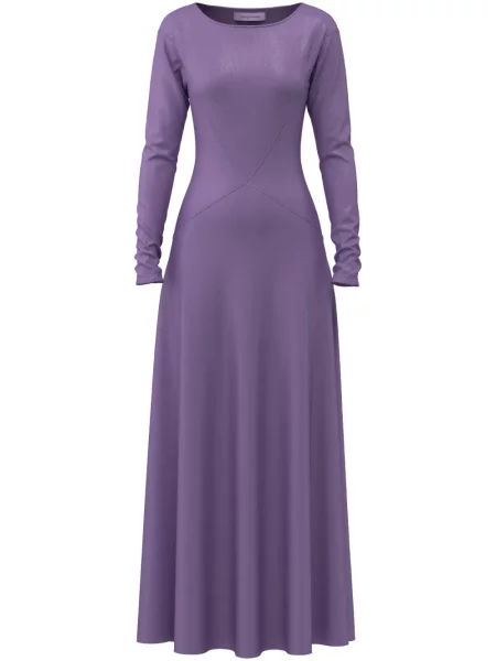 Rochie maxi Maccapani de costum violet