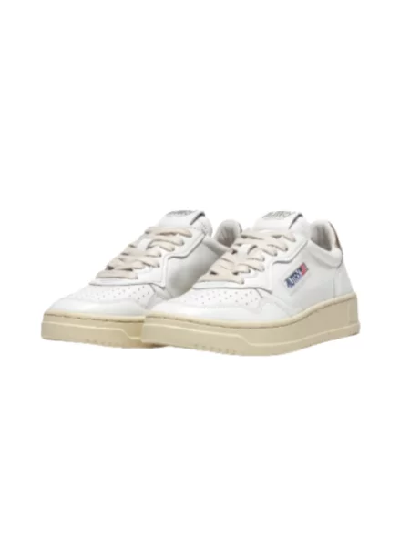 AUTRY sneakersy skórzane Medalist Low białe