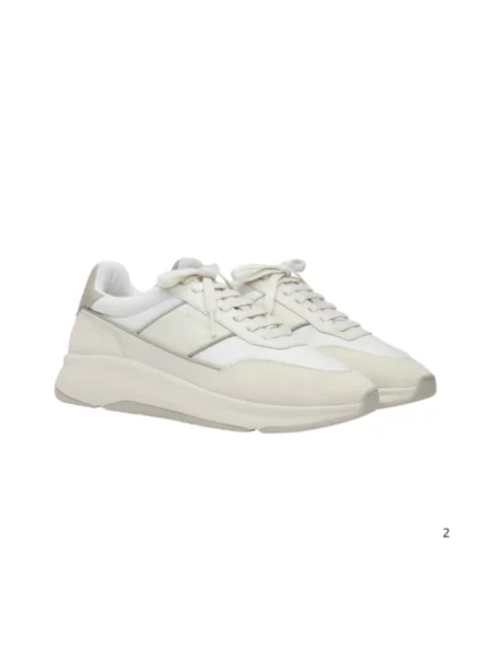 Sneakersy Axel Arigato z logo beżowe